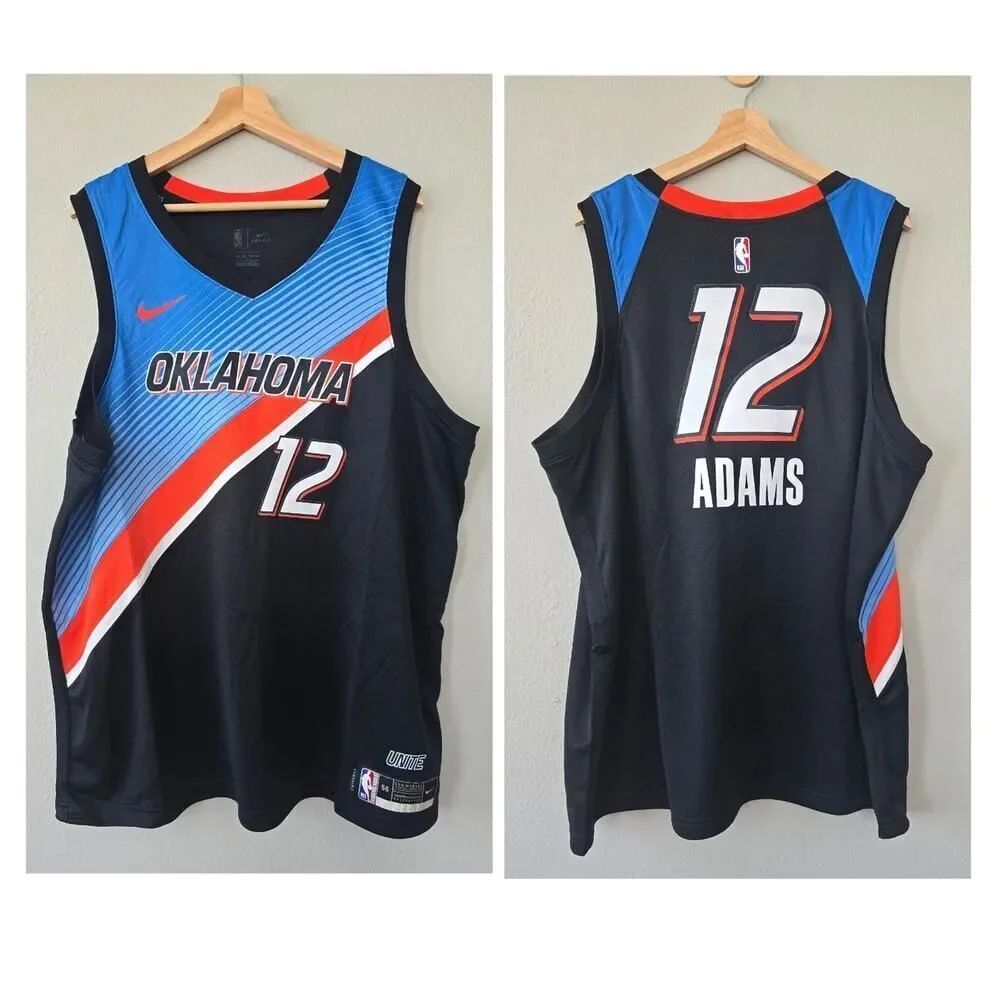 Nike OKC Thunder Steven Adams #12 City Jersey XXL NWT Rare NBA Streetwear